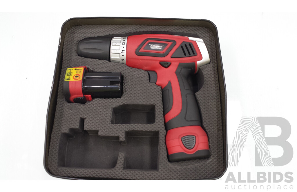 Taurus titanium 2025 18v cordless drill