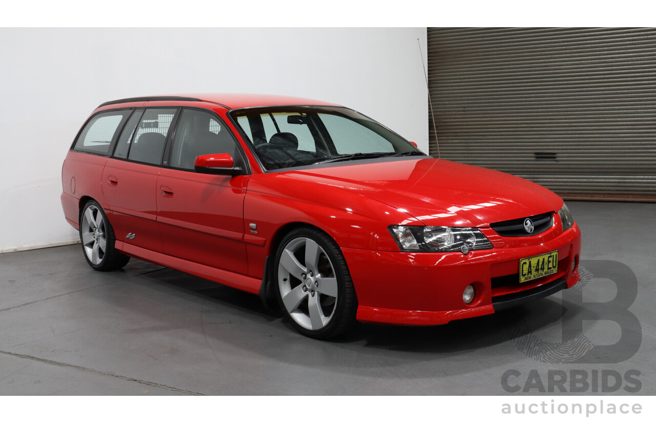 5/2003 Holden Commodore SS VY 4d Wagon Red 5.7L V8