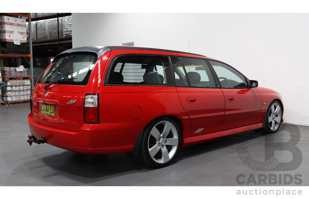 5/2003 Holden Commodore SS VY 4d Wagon Red 5.7L V8