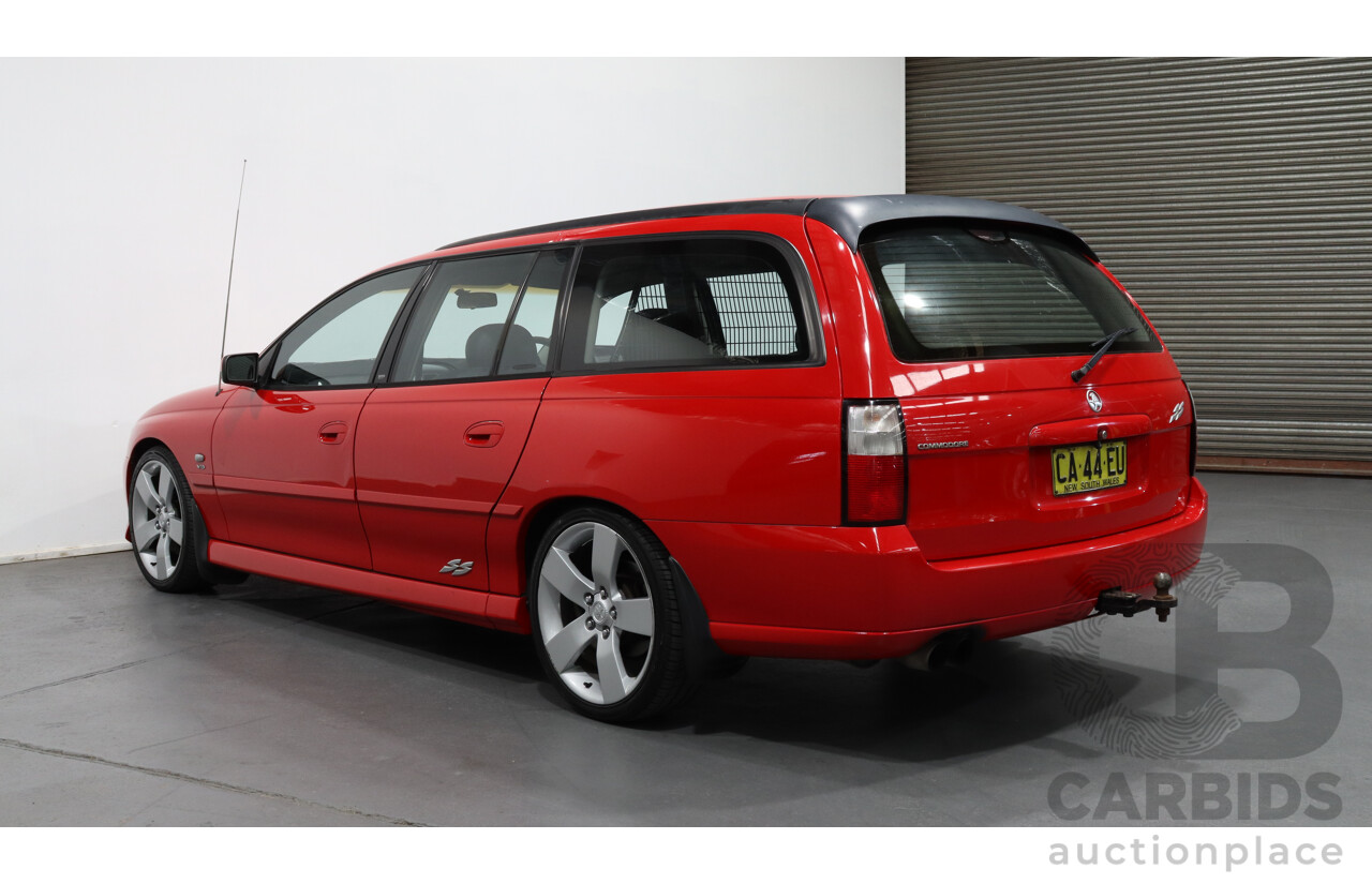 5/2003 Holden Commodore SS VY 4d Wagon Red 5.7L V8