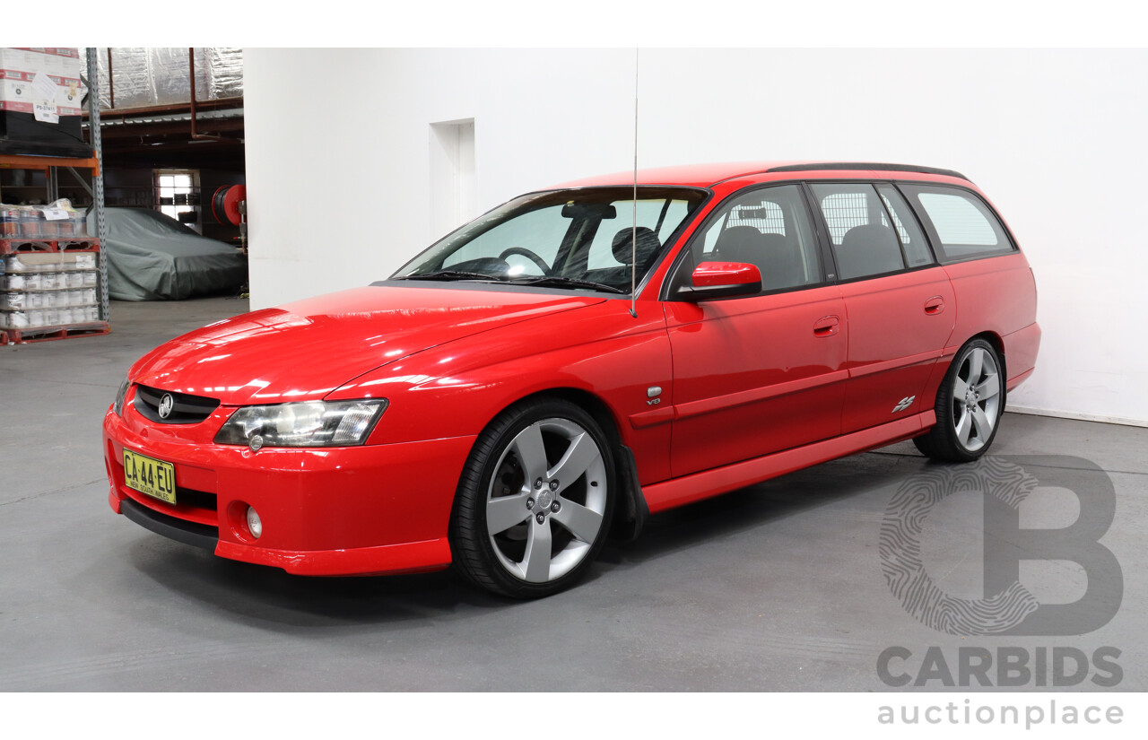 5/2003 Holden Commodore SS VY 4d Wagon Red 5.7L V8