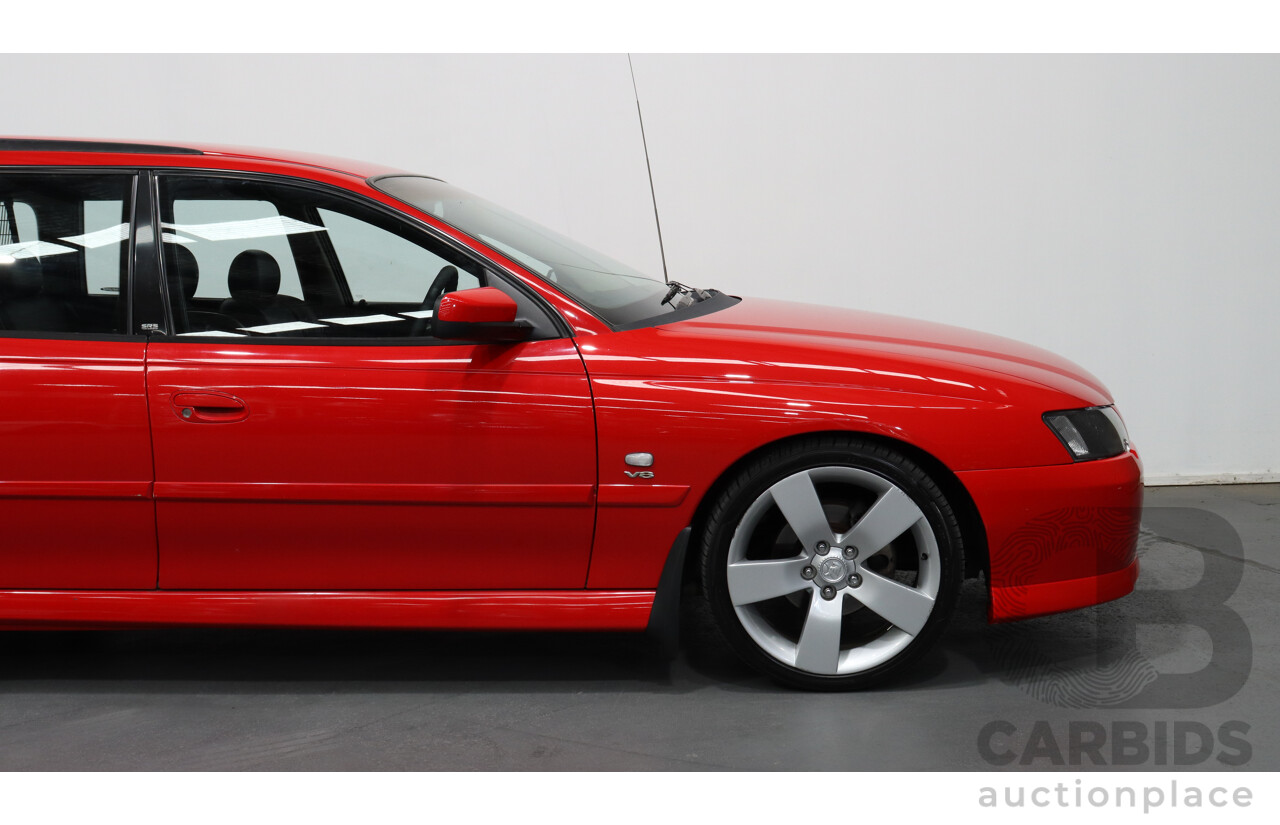 5/2003 Holden Commodore SS VY 4d Wagon Red 5.7L V8