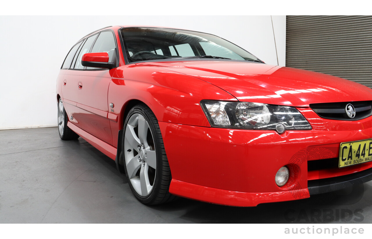 5/2003 Holden Commodore SS VY 4d Wagon Red 5.7L V8