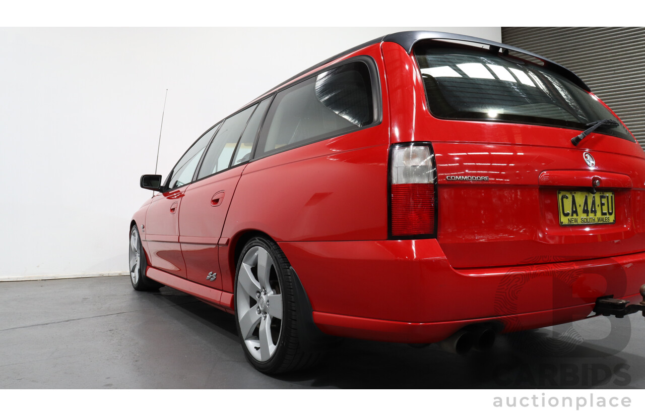 5/2003 Holden Commodore SS VY 4d Wagon Red 5.7L V8