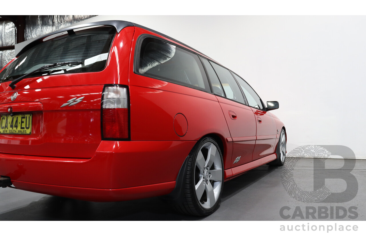 5/2003 Holden Commodore SS VY 4d Wagon Red 5.7L V8