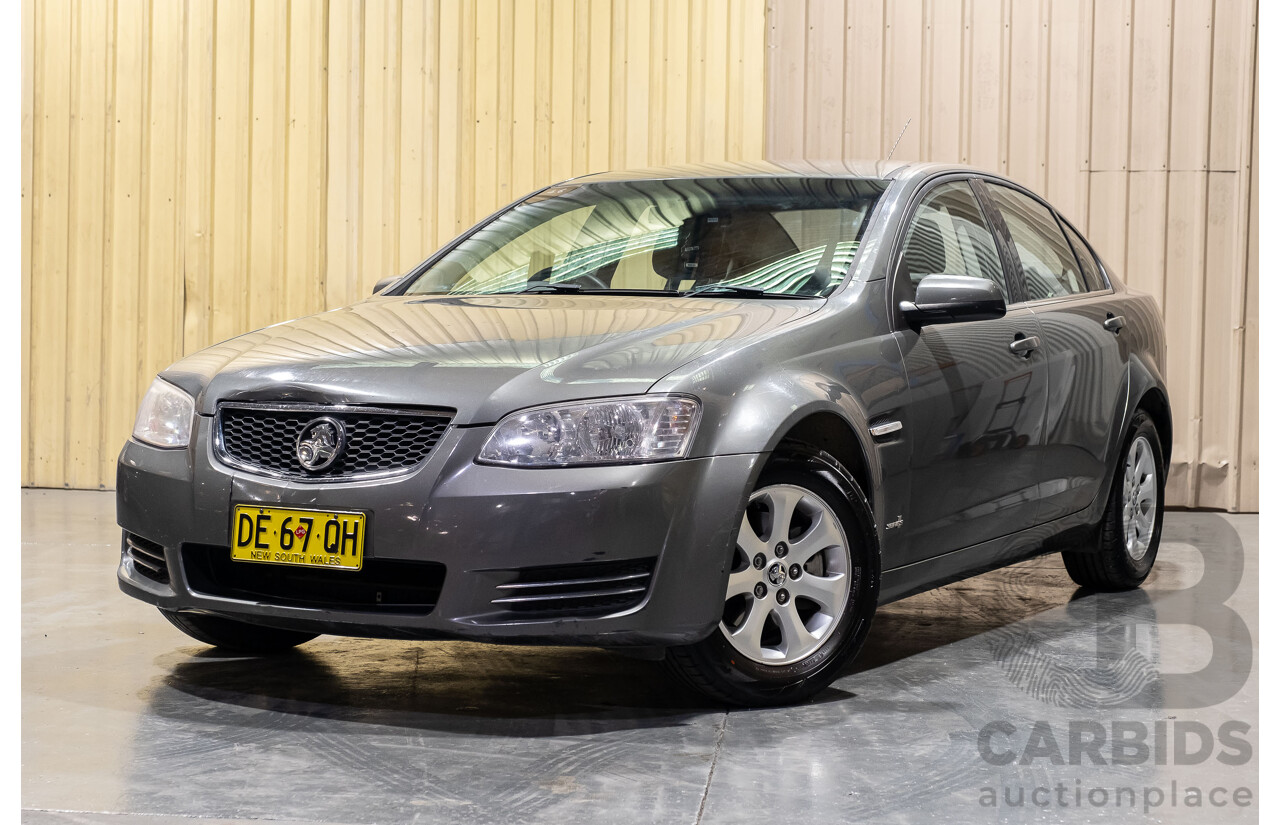 7/2012 Holden Commodore Omega (LPG) VE II MY12 4d Sedan Grey 3.6L