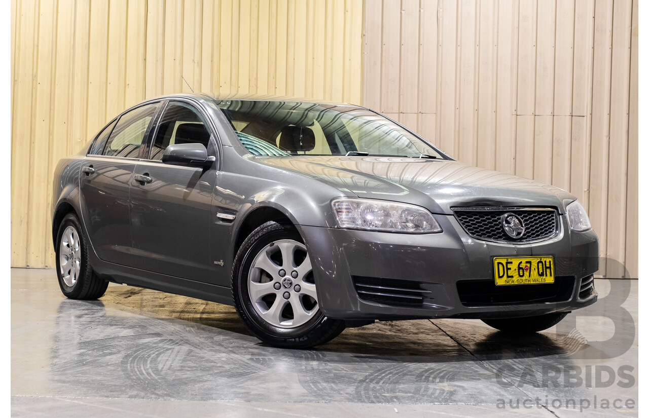 7/2012 Holden Commodore Omega (LPG) VE II MY12 4d Sedan Grey 3.6L