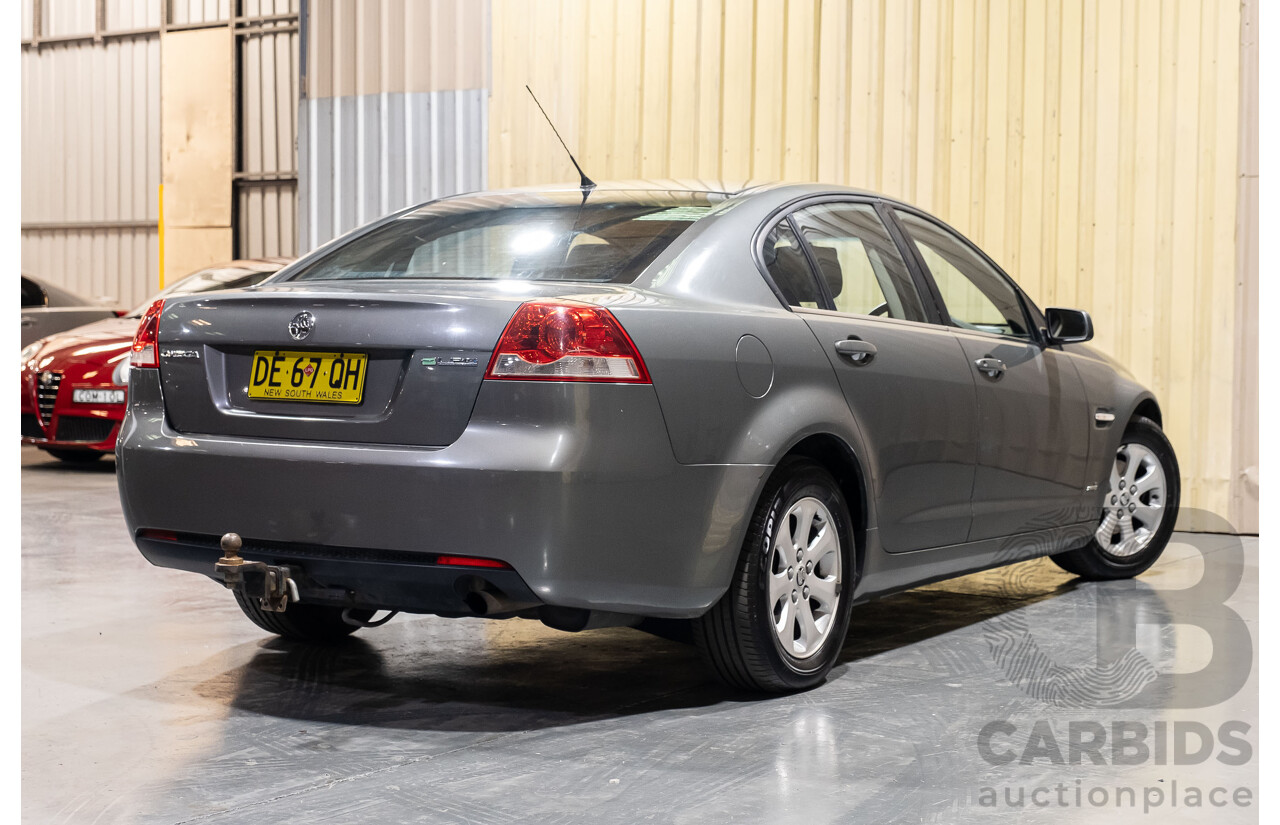 7/2012 Holden Commodore Omega (LPG) VE II MY12 4d Sedan Grey 3.6L