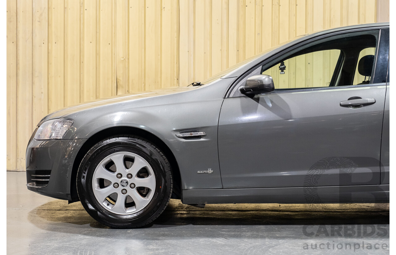 7/2012 Holden Commodore Omega (LPG) VE II MY12 4d Sedan Grey 3.6L