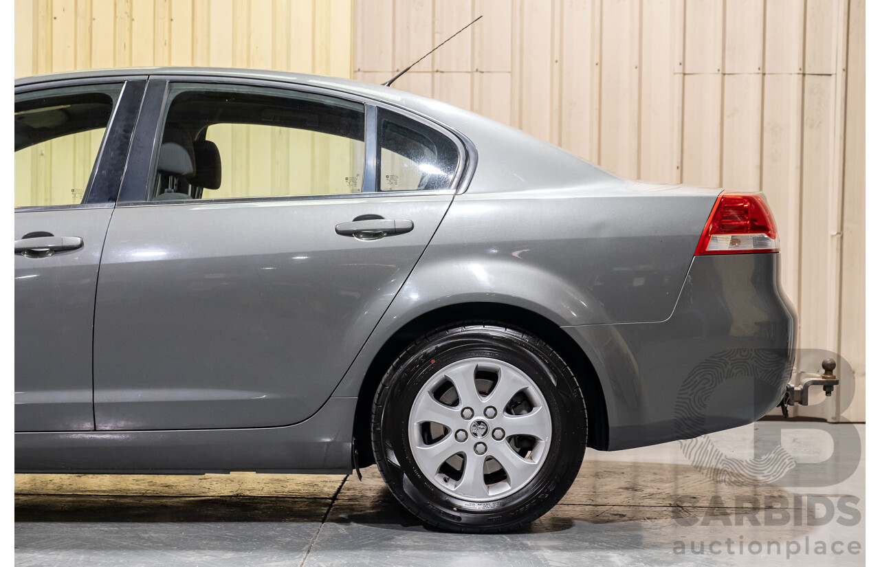 7/2012 Holden Commodore Omega (LPG) VE II MY12 4d Sedan Grey 3.6L