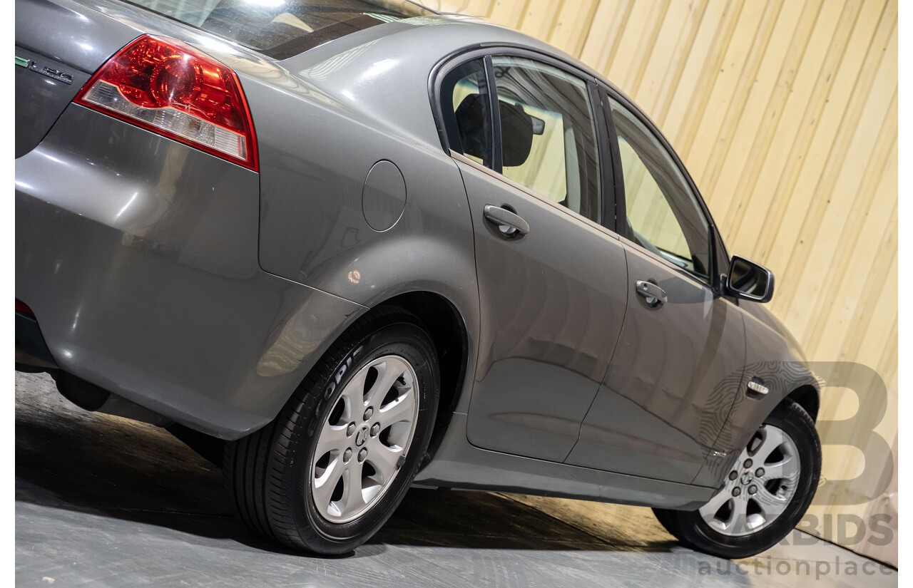 7/2012 Holden Commodore Omega (LPG) VE II MY12 4d Sedan Grey 3.6L