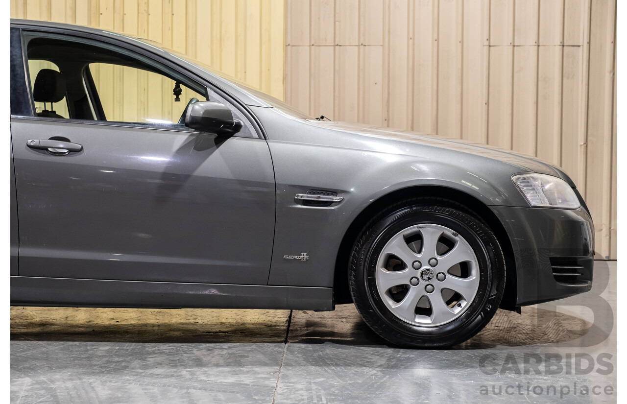 7/2012 Holden Commodore Omega (LPG) VE II MY12 4d Sedan Grey 3.6L