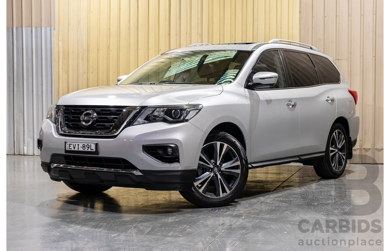 4/2018 Nissan Pathfinder Ti (4x4) R52 MY18 4d Wagon Silver 3.5L - 7 Seater