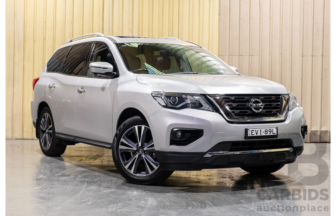 4/2018 Nissan Pathfinder Ti (4x4) R52 MY18 4d Wagon Silver 3.5L - 7 Seater