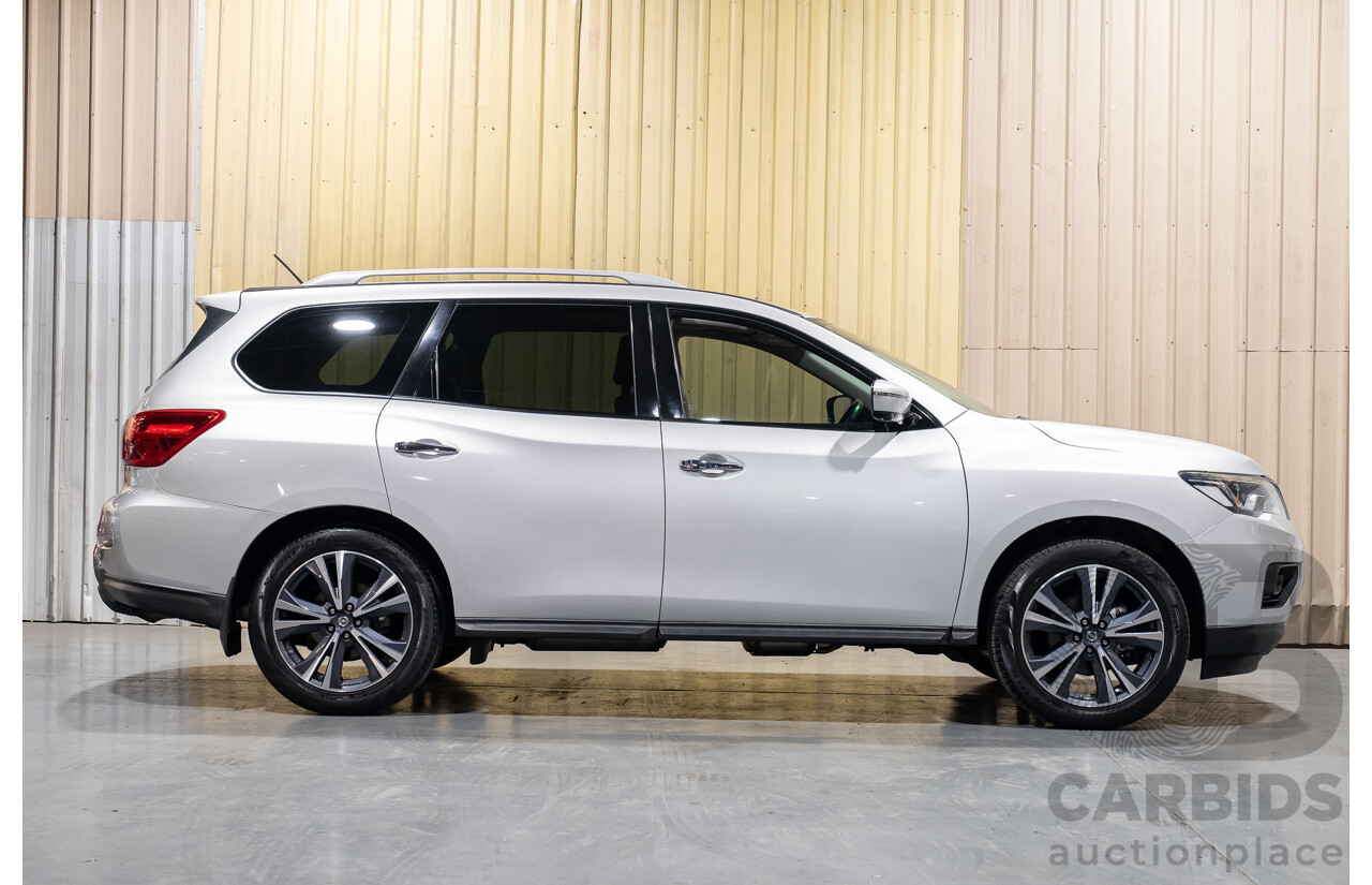 4/2018 Nissan Pathfinder Ti (4x4) R52 MY18 4d Wagon Silver 3.5L - 7 Seater