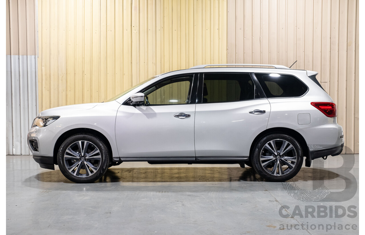 4/2018 Nissan Pathfinder Ti (4x4) R52 MY18 4d Wagon Silver 3.5L - 7 Seater