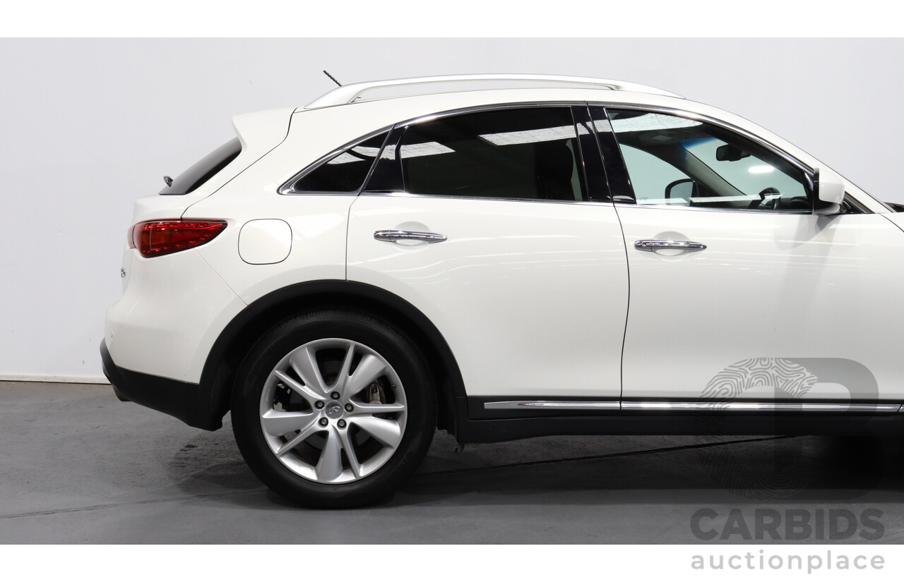 9/2016 Infiniti Qx70 3.0d GT  4d Wagon White 3.0L Turbo Diesel