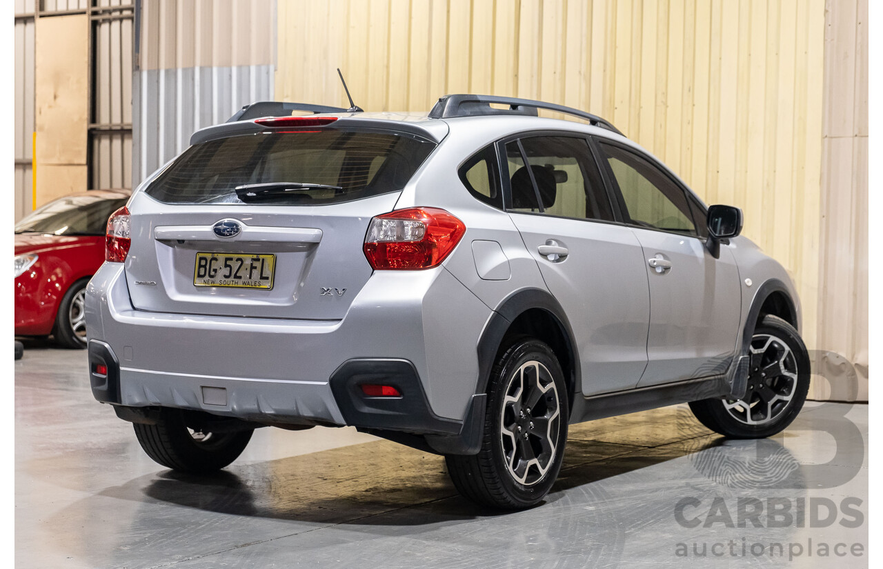 10/2012 Subaru XV 2.0i 4d Wagon Silver 2.0L