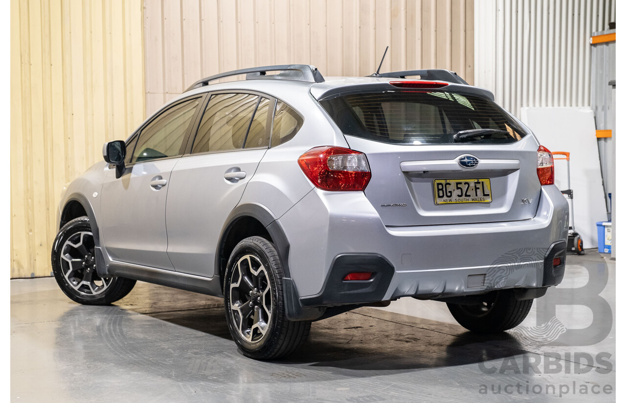 10/2012 Subaru XV 2.0i 4d Wagon Silver 2.0L