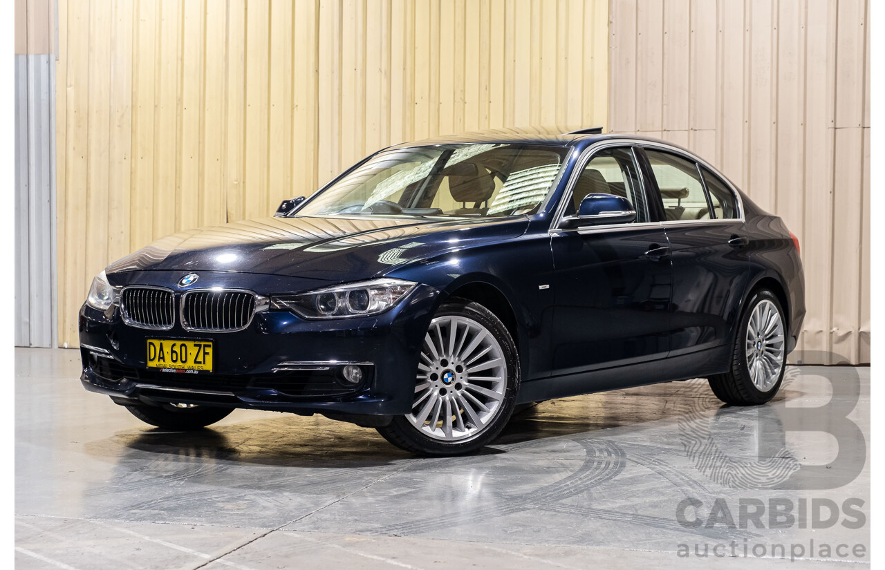 3/2012 BMW 328i Luxury LINE F30 4d Sedan Blue 2.0L Turbo