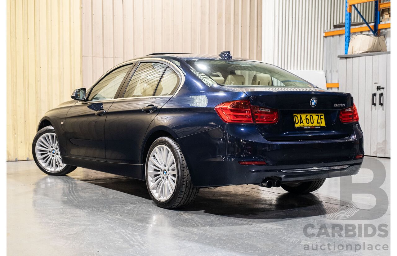 3/2012 BMW 328i Luxury LINE F30 4d Sedan Blue 2.0L Turbo