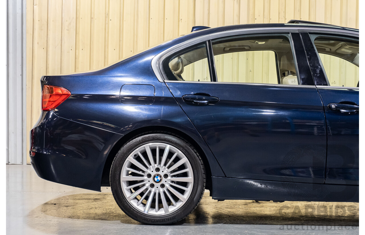 3/2012 BMW 328i Luxury LINE F30 4d Sedan Blue 2.0L Turbo