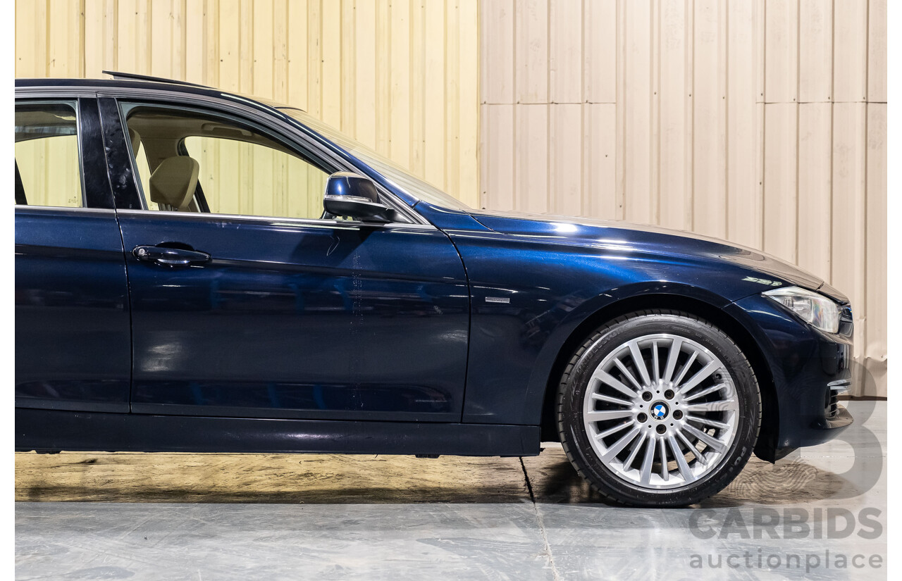 3/2012 BMW 328i Luxury LINE F30 4d Sedan Blue 2.0L Turbo