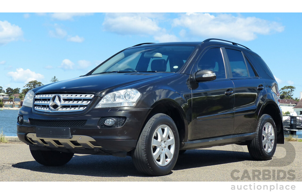 10/2007 Mercedes-Benz ML 280 CDI (4x4) W164 07 UPGRADE 4d Wagon Peridot Brown Metallic 3.0L Turbo Diesel