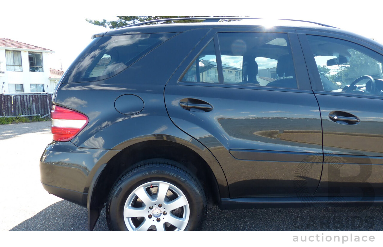 10/2007 Mercedes-Benz ML 280 CDI (4x4) W164 07 UPGRADE 4d Wagon Peridot Brown Metallic 3.0L Turbo Diesel