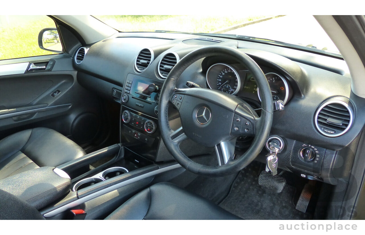 10/2007 Mercedes-Benz ML 280 CDI (4x4) W164 07 UPGRADE 4d Wagon Peridot Brown Metallic 3.0L Turbo Diesel