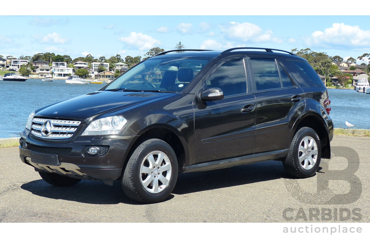 10/2007 Mercedes-Benz ML 280 CDI (4x4) W164 07 UPGRADE 4d Wagon Peridot Brown Metallic 3.0L Turbo Diesel