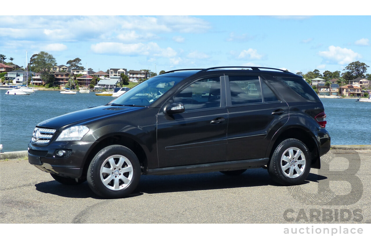 10/2007 Mercedes-Benz ML 280 CDI (4x4) W164 07 UPGRADE 4d Wagon Peridot Brown Metallic 3.0L Turbo Diesel