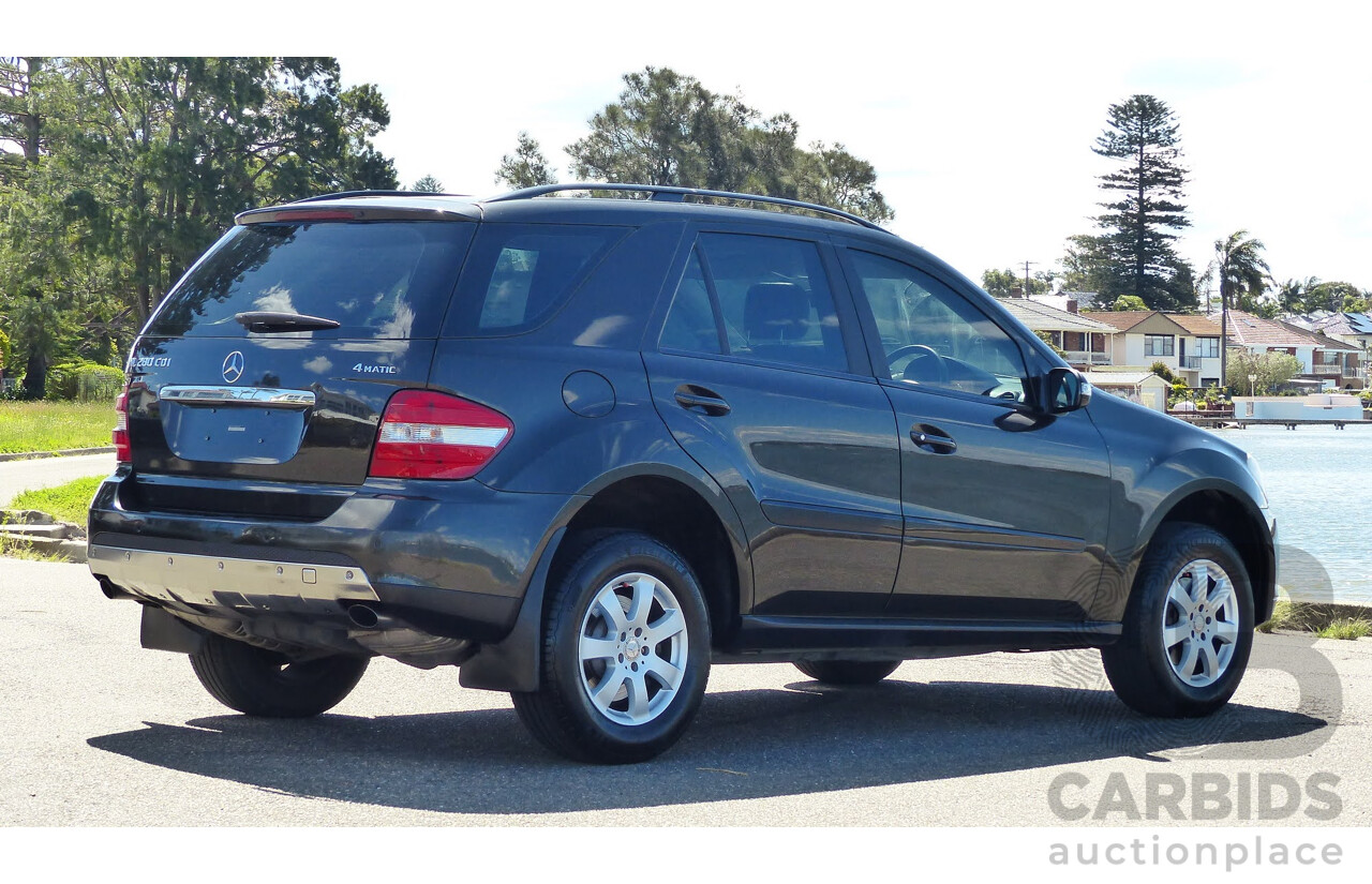 10/2007 Mercedes-Benz ML 280 CDI (4x4) W164 07 UPGRADE 4d Wagon Peridot Brown Metallic 3.0L Turbo Diesel