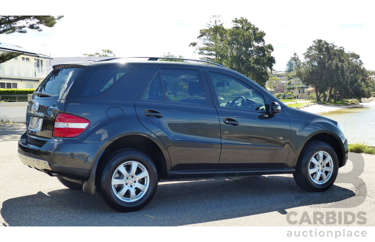 10/2007 Mercedes-Benz ML 280 CDI (4x4) W164 07 UPGRADE 4d Wagon Peridot Brown Metallic 3.0L Turbo Diesel