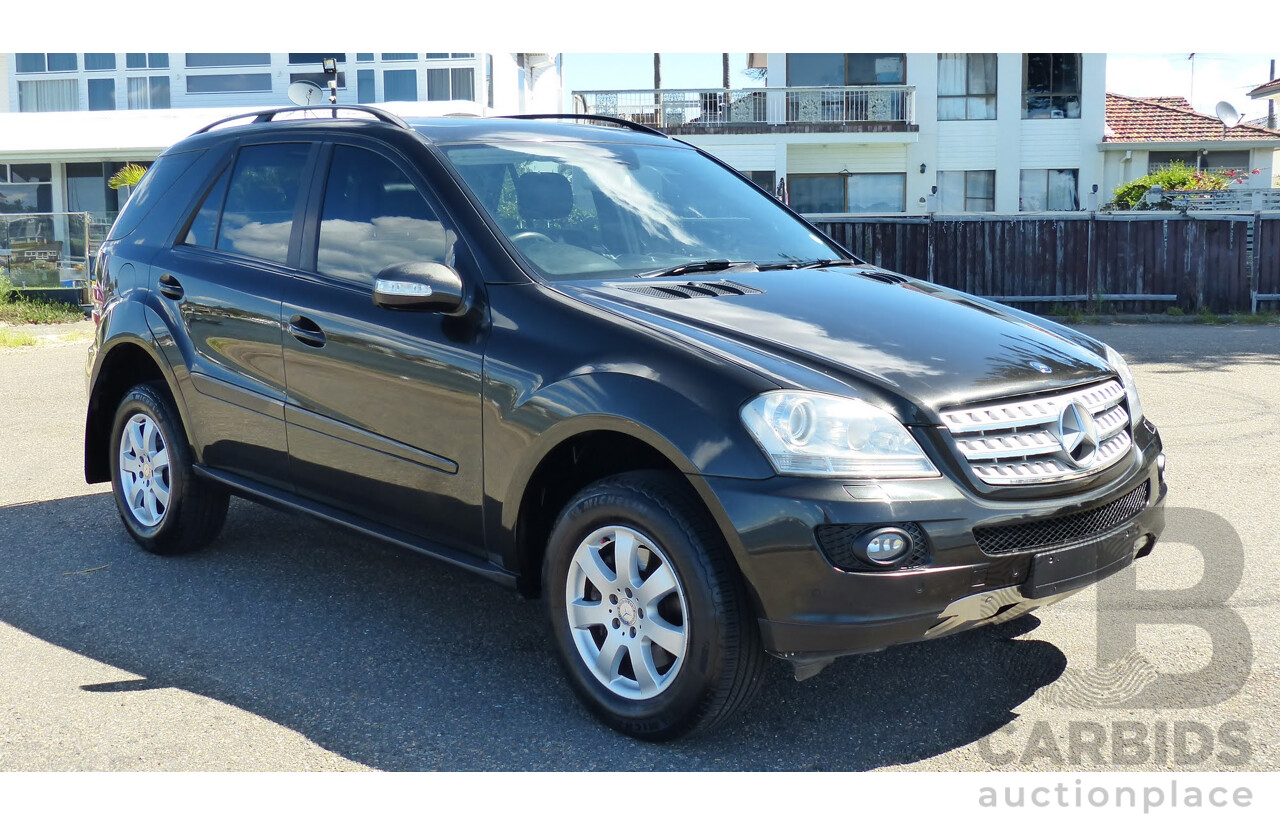 10/2007 Mercedes-Benz ML 280 CDI (4x4) W164 07 UPGRADE 4d Wagon Peridot Brown Metallic 3.0L Turbo Diesel