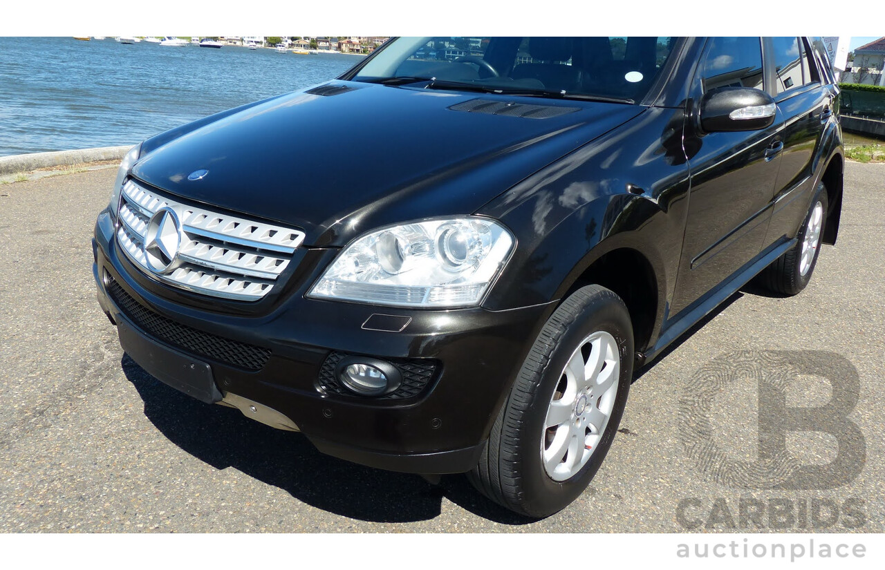 10/2007 Mercedes-Benz ML 280 CDI (4x4) W164 07 UPGRADE 4d Wagon Peridot Brown Metallic 3.0L Turbo Diesel