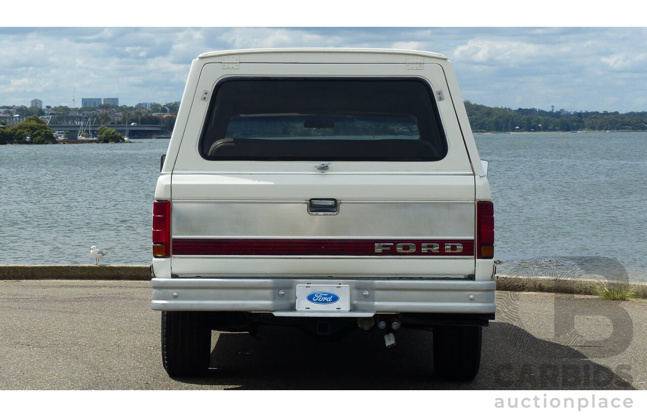 11/1985 Ford F100 XLT LWB Utility White 5.8L 351ci V8 - Rare 5 Seat B100 Style Conversion