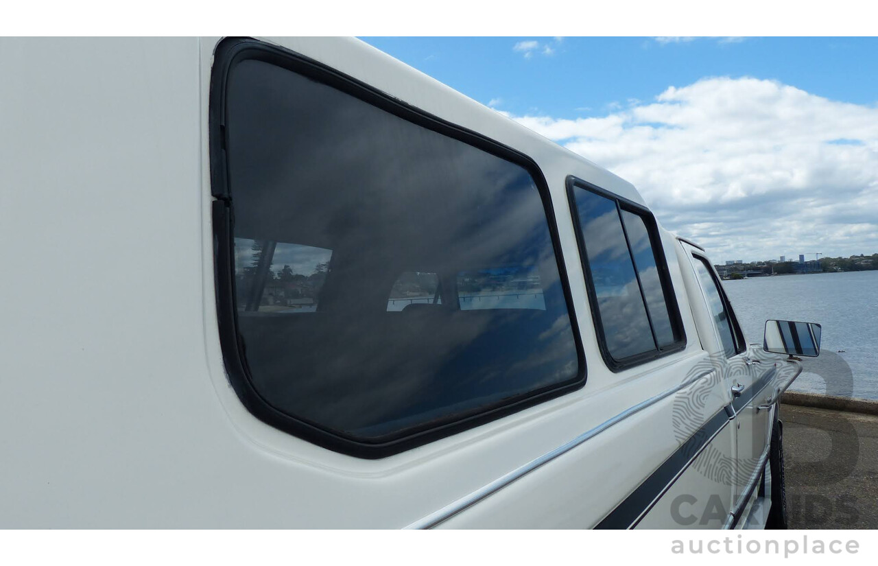 11/1985 Ford F100 XLT LWB Utility White 5.8L 351ci V8 - Rare 5 Seat B100 Style Conversion