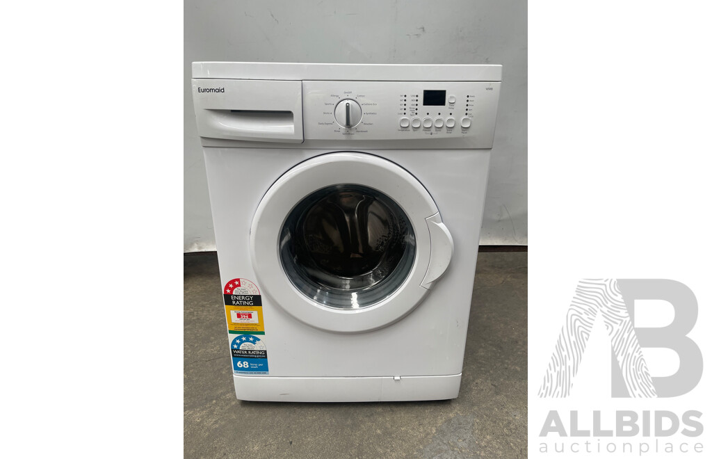 Euromaid 8kg Front Loader Washing Machine