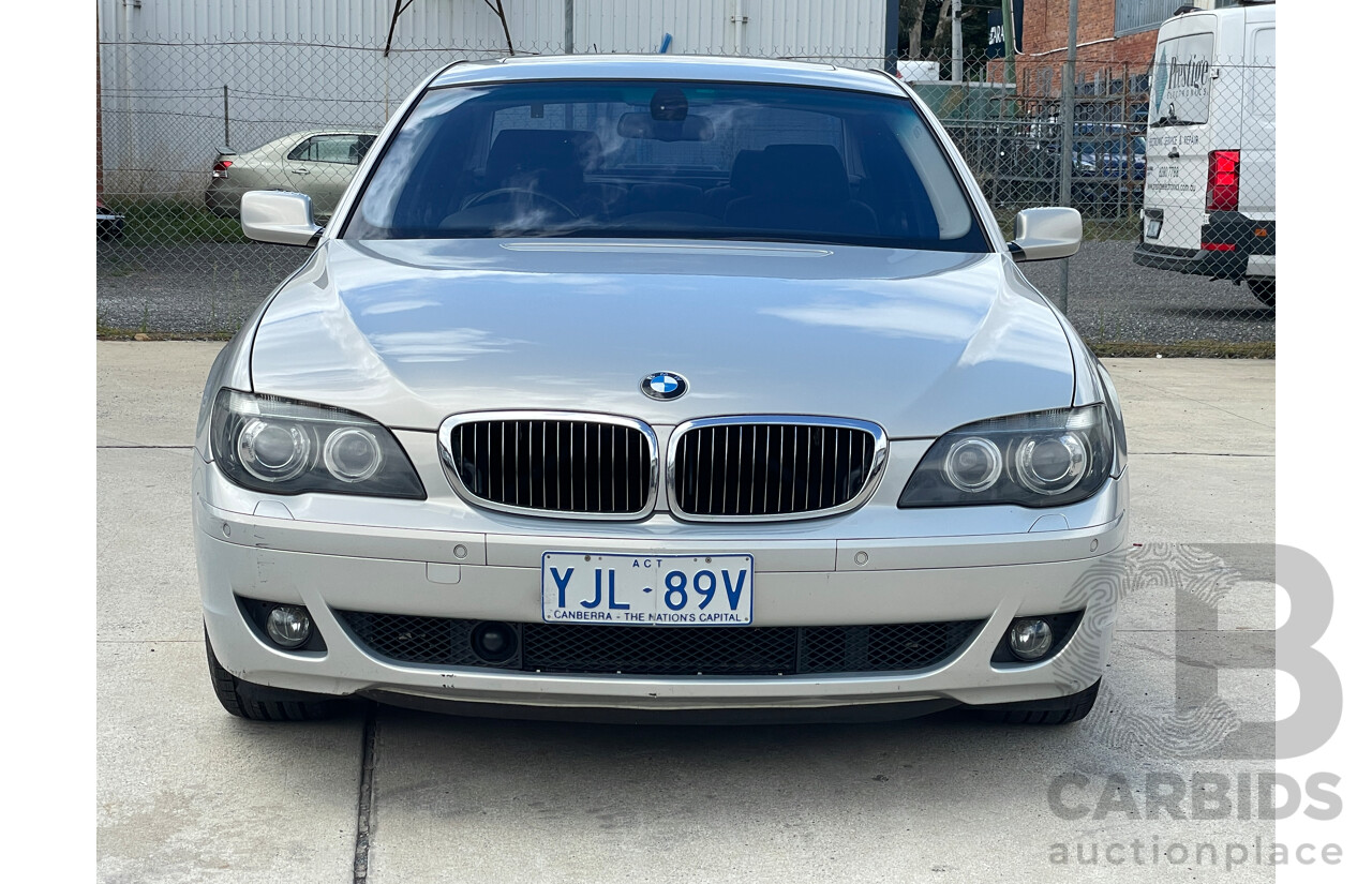 10/2006 BMW 740i E65 4d Sedan Silver 4.0L