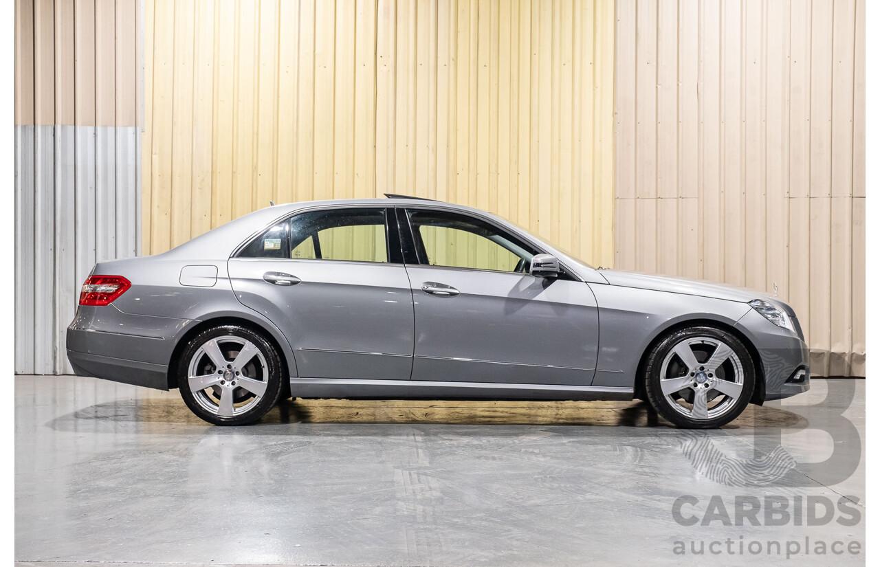 12/2009 Mercedes-Benz E350 Avantgarde W212 4d Sedan Palladium Silver Metallic 3.5L V6