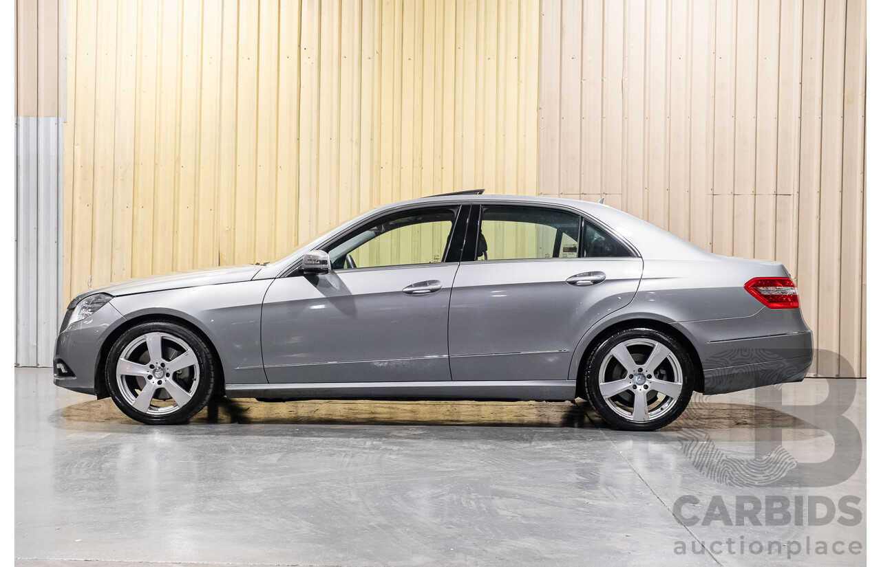 12/2009 Mercedes-Benz E350 Avantgarde W212 4d Sedan Palladium Silver Metallic 3.5L V6