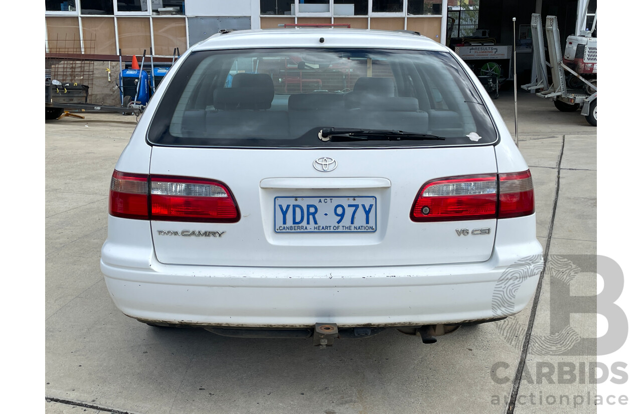 7/1998 Toyota Camry CSi MCV20R 4d Wagon White 3.0L