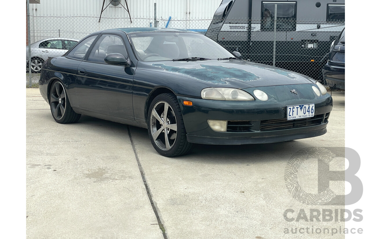 1991 Toyota Soarer 2d Coupe Green 2.5L Compliance  Dated 01/2003