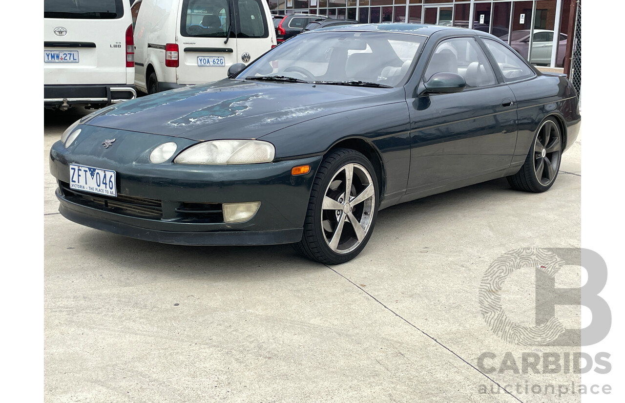 1991 Toyota Soarer 2d Coupe Green 2.5L Compliance  Dated 01/2003