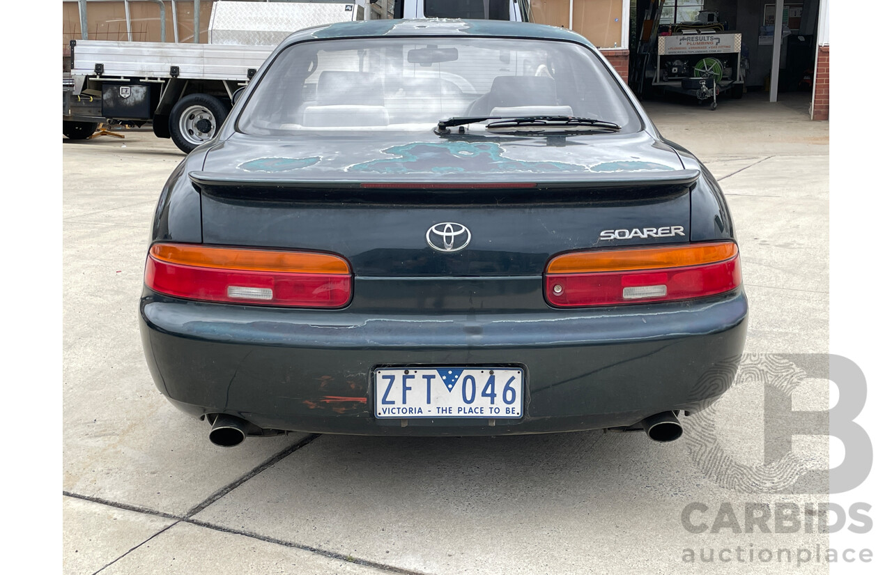 1991 Toyota Soarer 2d Coupe Green 2.5L Compliance  Dated 01/2003