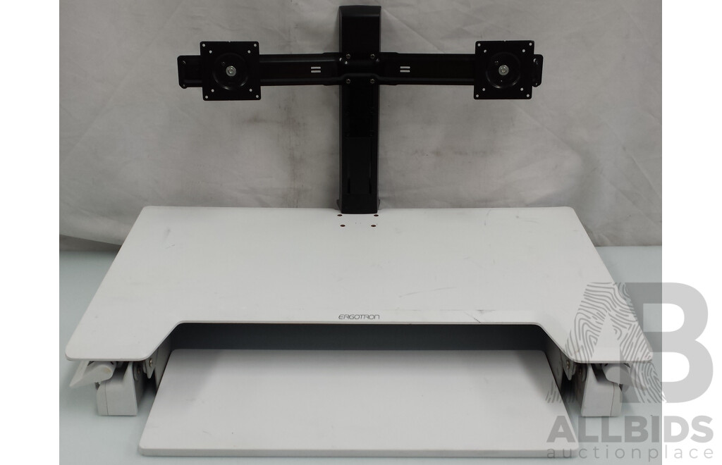 Ergotron Sit-Stand Lifting Desk and Monitor Stand