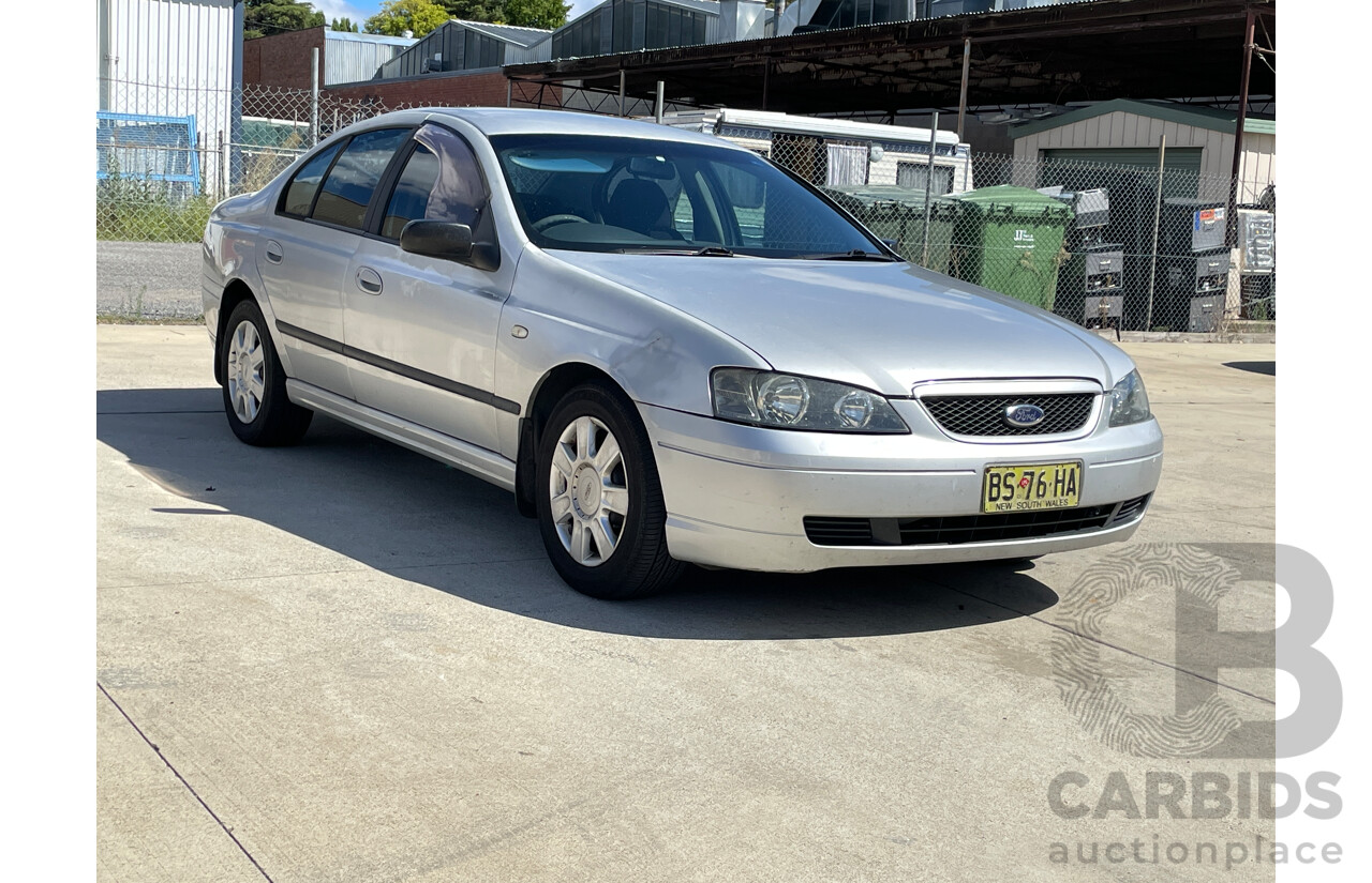 2/2005 Ford Falcon XT (lpg) BA MKII 4d Sedan Silver 4.0L