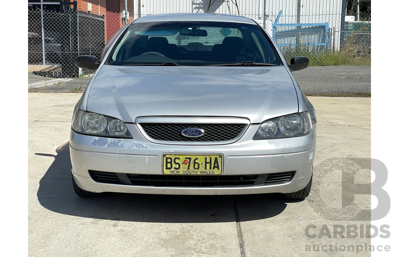 2/2005 Ford Falcon XT (lpg) BA MKII 4d Sedan Silver 4.0L