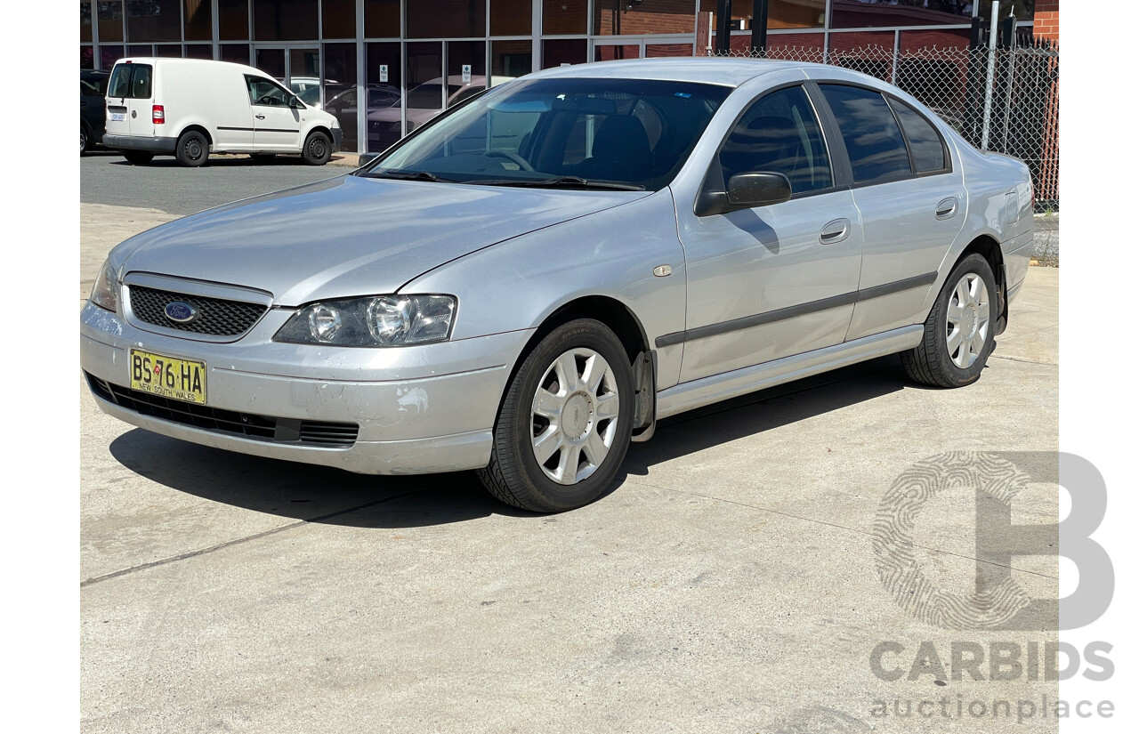 2/2005 Ford Falcon XT (lpg) BA MKII 4d Sedan Silver 4.0L